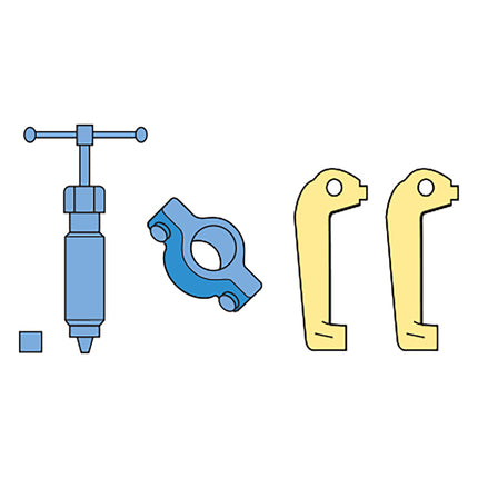 15240000 Hydraulic Standard Twin Leg Puller