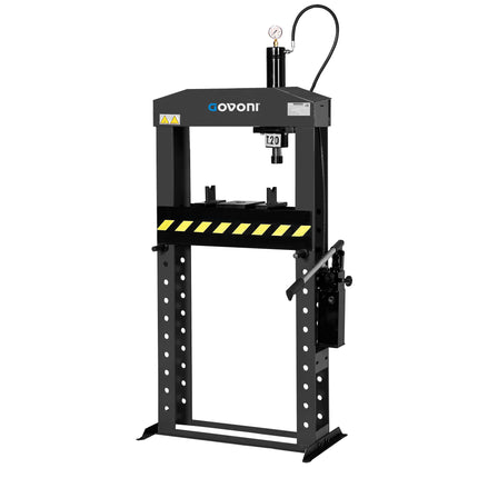 GO1410 - Hydraulic Press 20T - Double Speed Hand Pump
