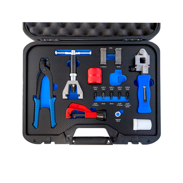 027296SS - Flaremaster2 - Brake Pipe Faring Tool Kit For Stainless Steel Pipe 4.75 & 6mm