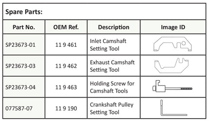 07759200 - Engine Timing Kit BMW N62/N7