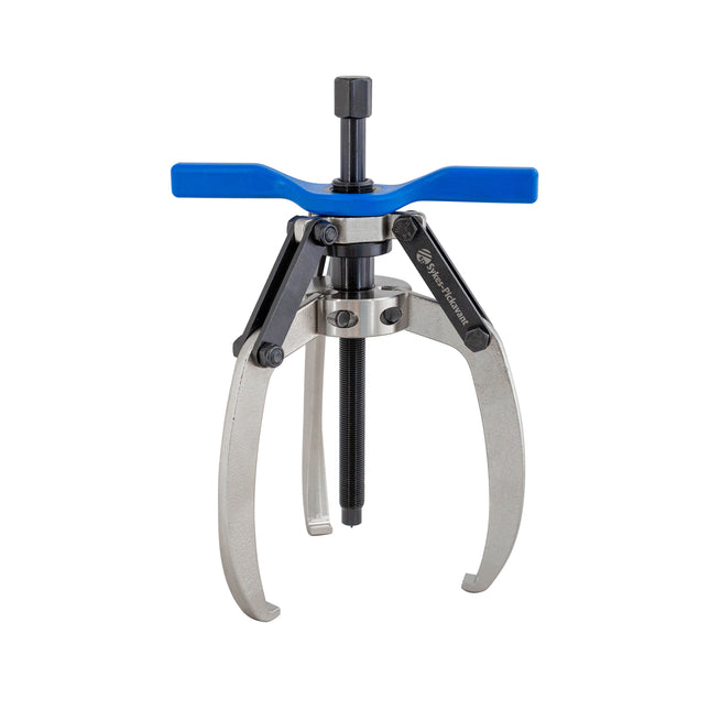 self centering 3 leg mechanical puller with handle to aid opening and closing of legs
