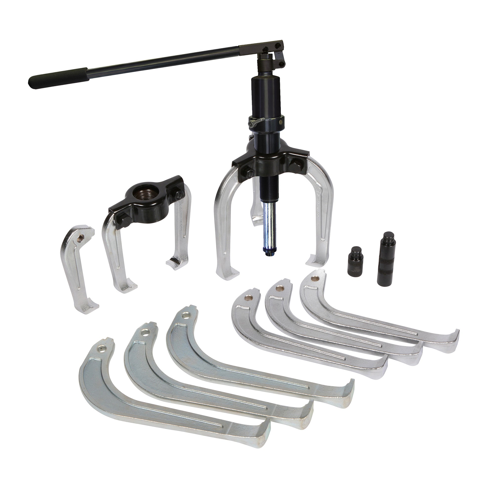 Leg Puller 155100XT - Hydraulic 2/3 Leg Puller Kit 50-250mm- Extra Travel Ram ...