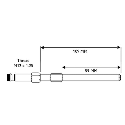 31426970V2 - Glowplug Adaptor - M10 x 1.7 GM, Chevrolet, Honda & Renault