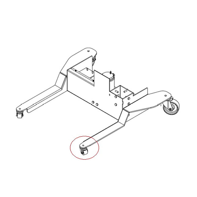 341960-02 - Small Castor Wheel