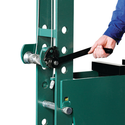 53416000 60 Tonne Hand/Foot Operated Pneumatic/Hydraulic Workshop Press