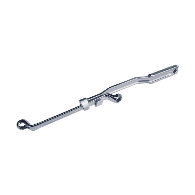 Extension Wrench Set With Small Swing Range – High Carbon Steel, 3 Adapters (3/8" To 1/4", 1/2", 3/8") – For Auto Repair & Home Renovation