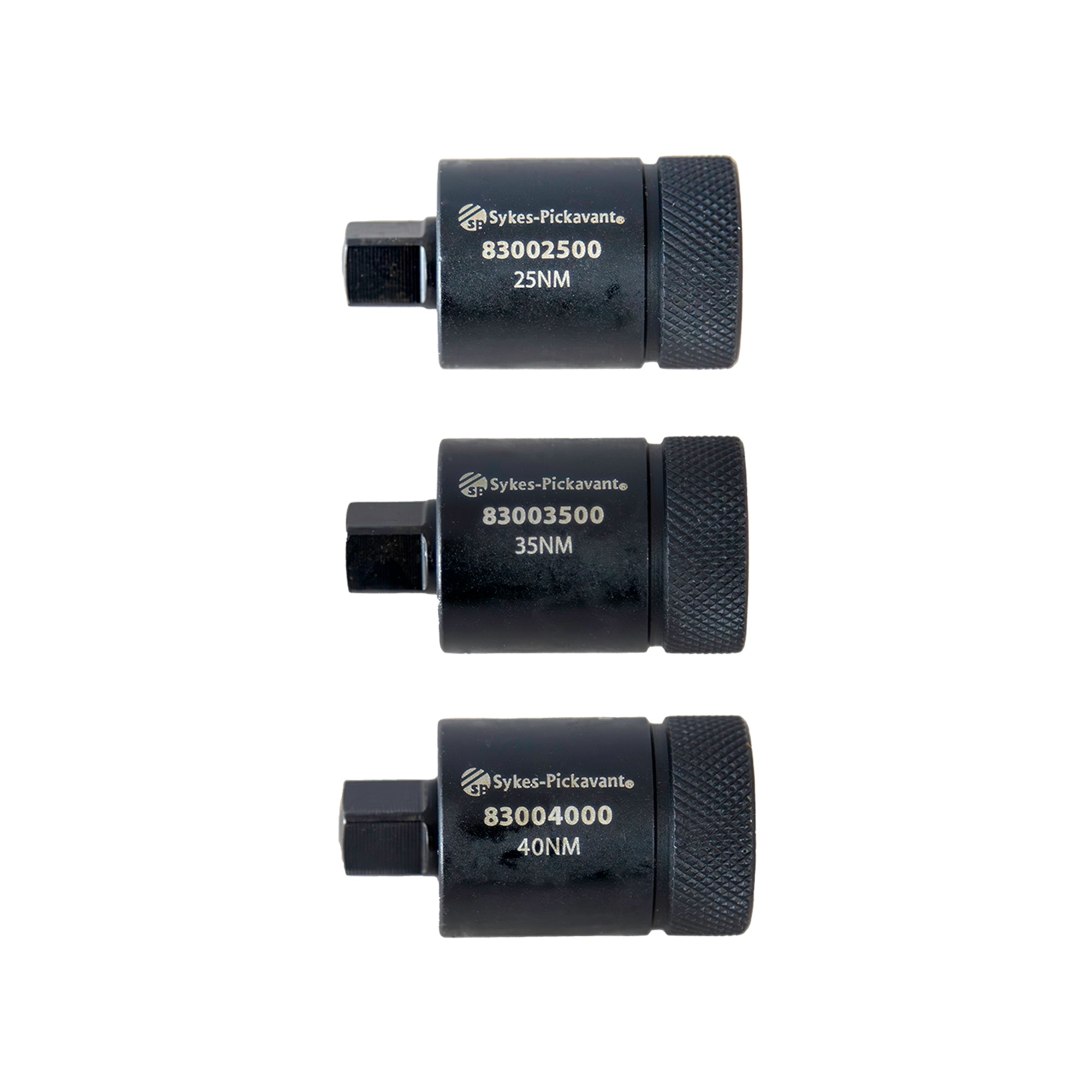 Torque Accessory 83000100 - Preset Torque Adaptor Set - 25 / 35 / 40 Nm 3/8 SD (3pcs ...