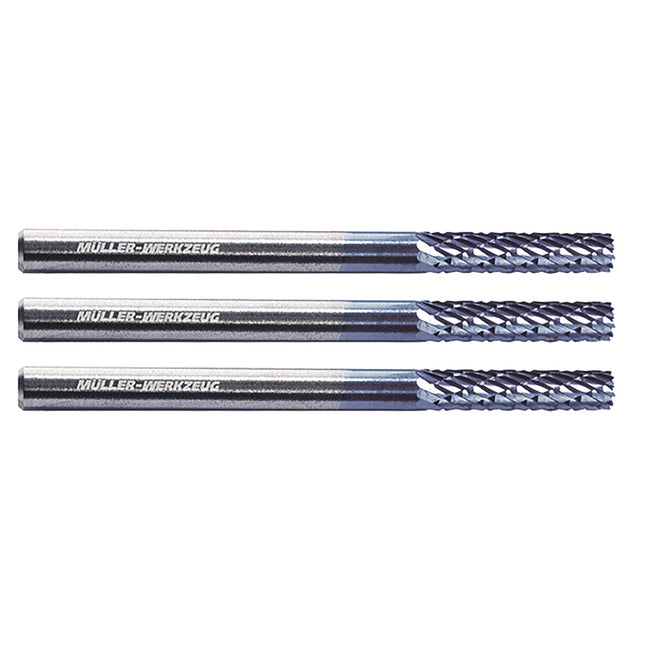 set of 3 9021350-01 straight die grinder bits
