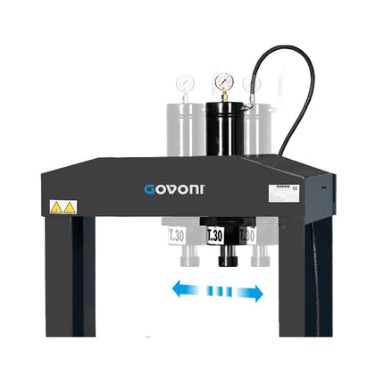 GO1412 - Hydraulic Press 50T - Double Speed Hand Pump