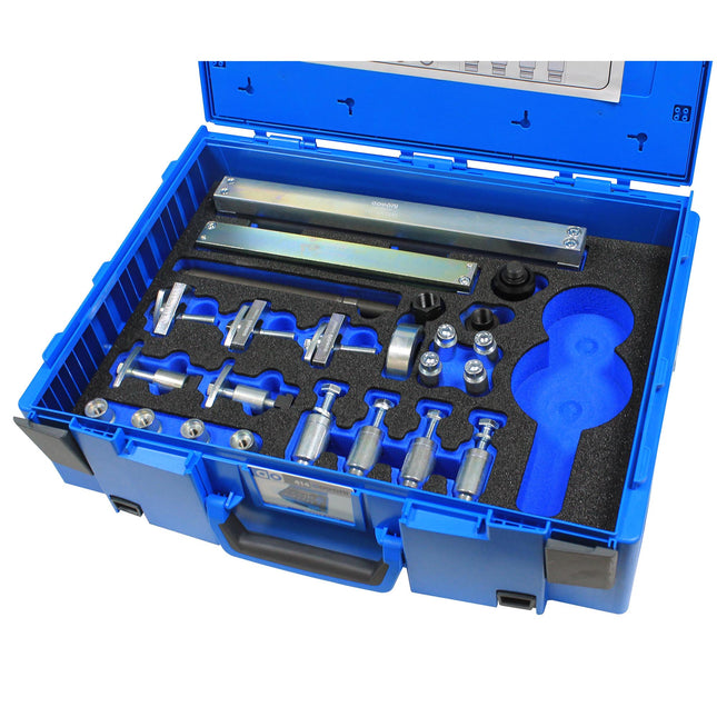 GO414 injector extractor kit shown in storage case