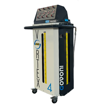GO980PRO - Vortex Pneumatic Radiator & Battery Coolant Exchange Machine - 4 Tanks