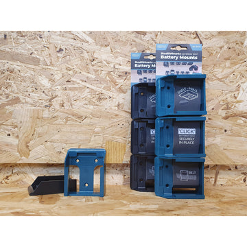 Stealth Mounts Black Battery Mounts Makita LXT Batteries (6 Pack Stealth Mounts Black Battery Mounts Makita LXT Batteries (6 Pack