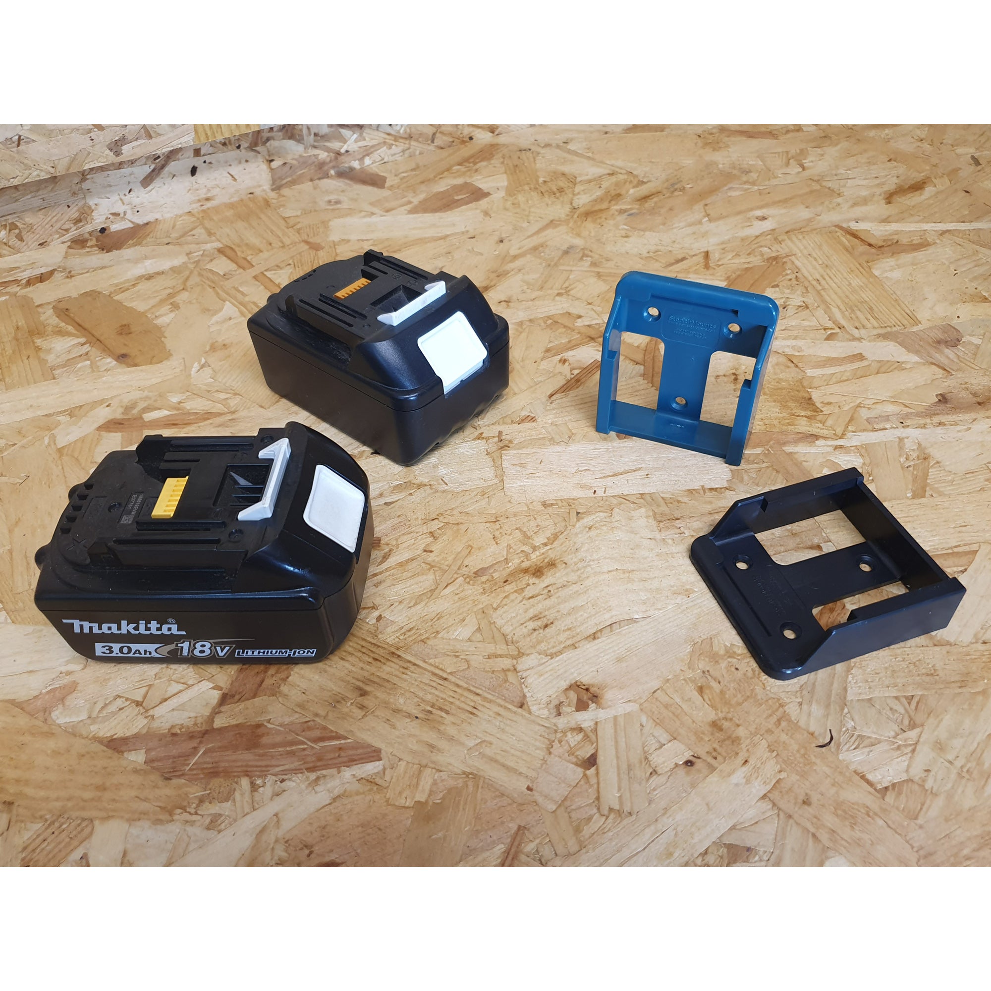 90804400 Battery Mounts Pair Makita 18v LXT Battery Mounts Sykes 90804400-battery-mounts-pair-makita-18v-lxt-battery-mounts-sykes