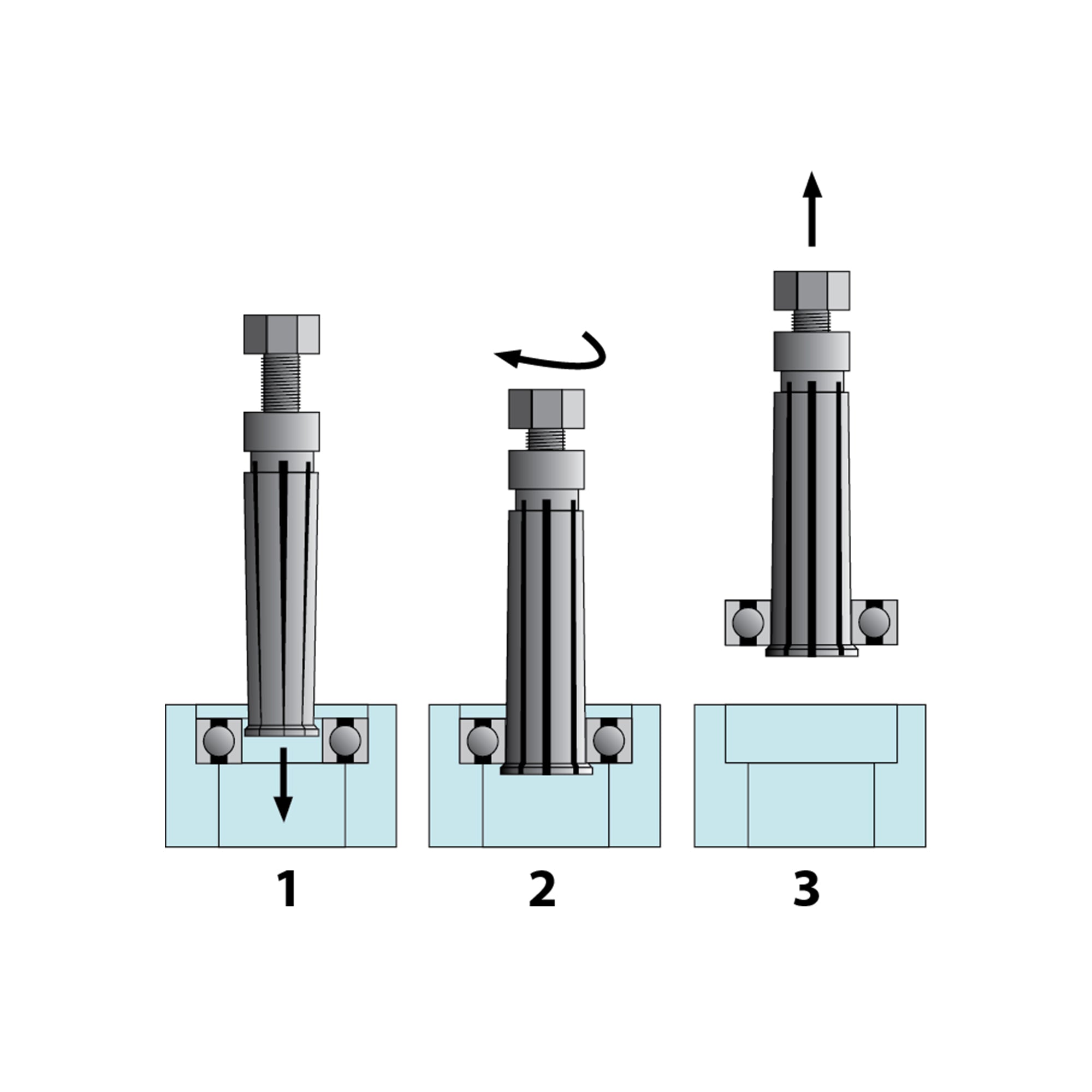 09581000 - Split Collet Extractor 8.5 - 10mm – Sykes Pickavant