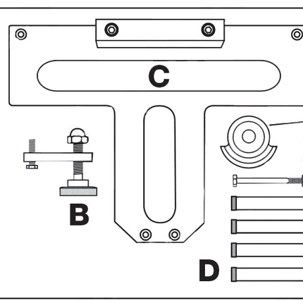 07759600 - Engine Timing Kit BMW 1.8 / 2.0 N42/N46