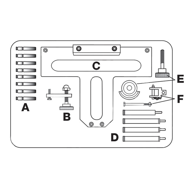 07759600 - Engine Timing Kit BMW 1.8 / 2.0 N42/N46