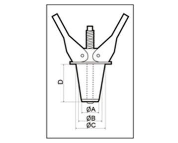 03191100 - 319 Series - Expansion Plug (21-38mm)